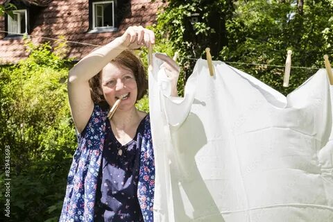 Hang up washing