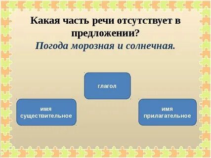 В каком предложении отсутствует