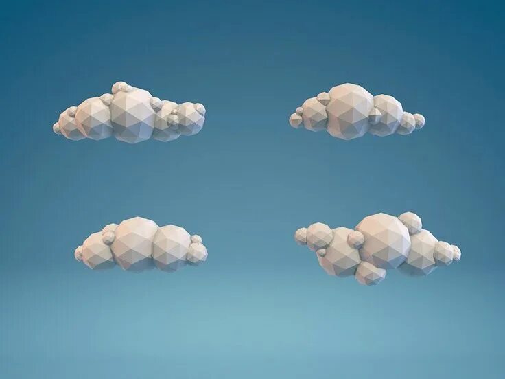 Cloud parts. Низкополигональные облака. Лоуполи облака. Облако низкополигональное 3d. Тучи Лоу Поли.