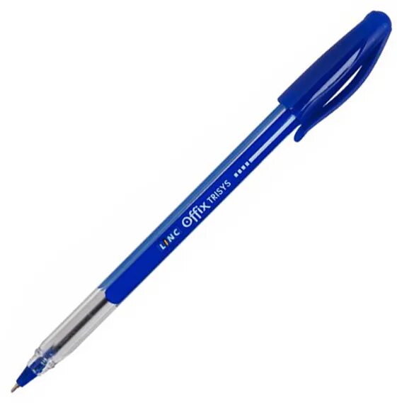 Ручка шариковая синяя 1 мм. Шариковая ручка linc Offix. Ручка шар linc TRISYS 1650fw 0,70 мм синий треуг. Корп.. Ручка linc Offix TRISYS. Ручка шариковая синяя linc Offix 1.00 mm.