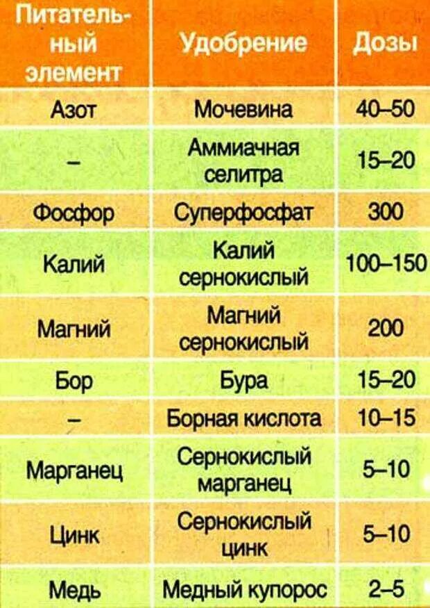 Сколько грамм в столовой ложке суперфосфата
