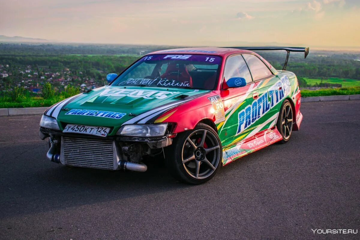 Mark drift. Toyota mark 2 дрифт.