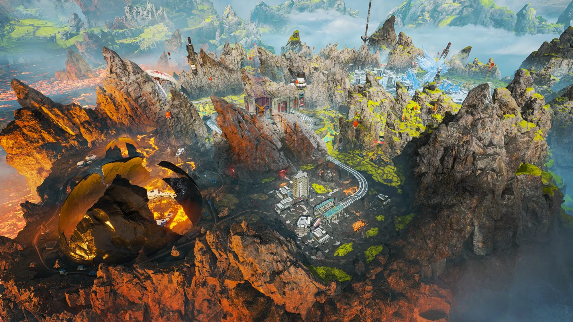 Apex Legends. Apex Legends World's Edge Map. Каньон Кингс Apex. Край света Апекс Легендс. Легендарный край