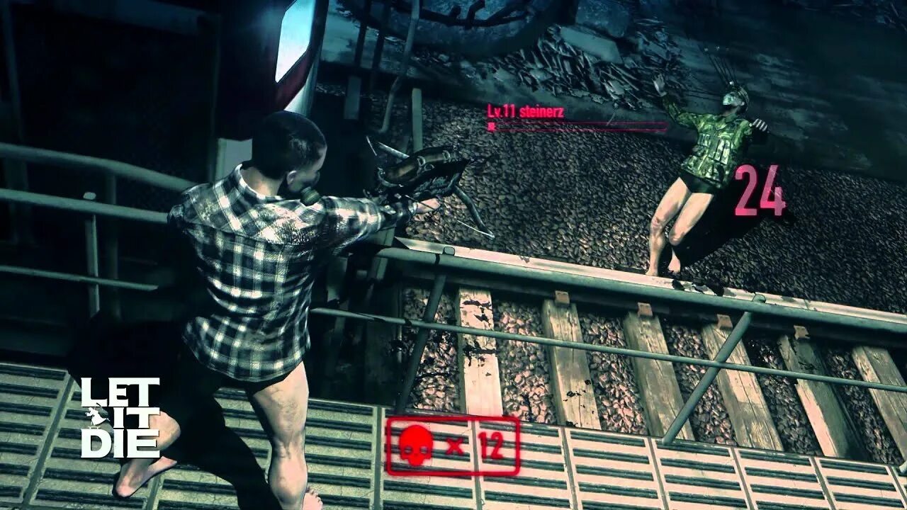 Let to die. Let it to die игра. let it die ps4. let it die art.