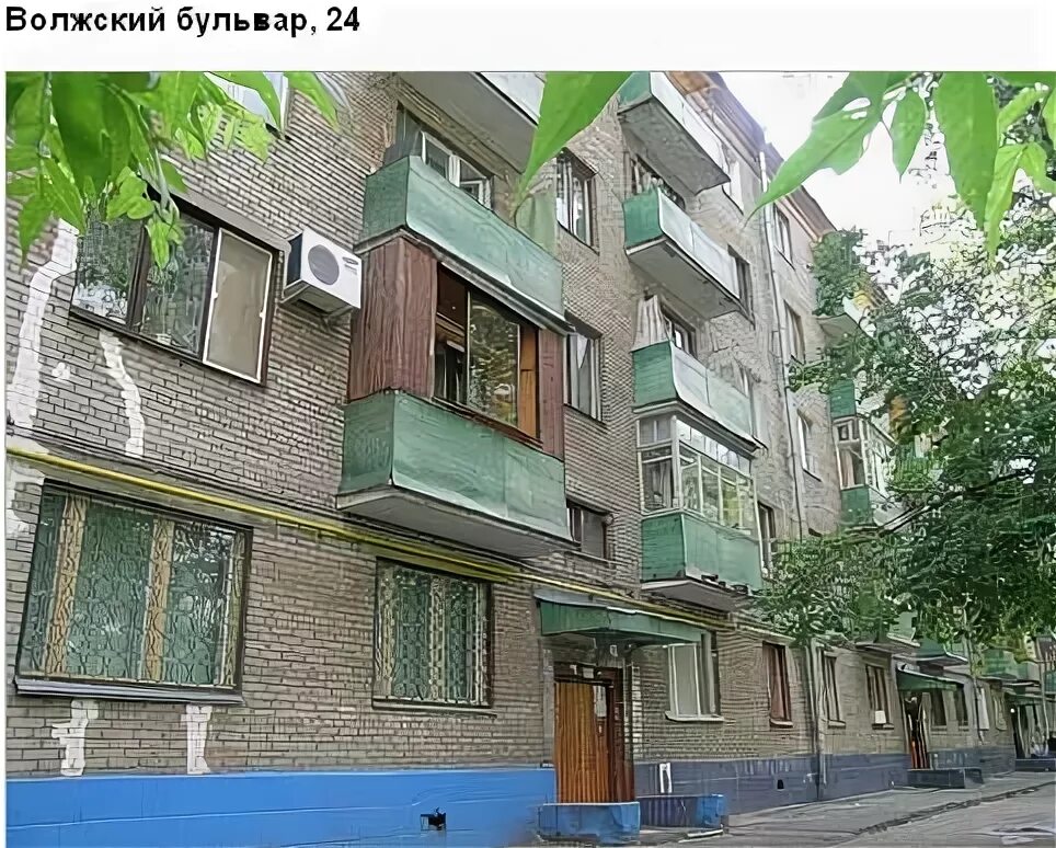 Продажа трёхкомнатной квартиры Москва, метро Текстильщики, Волжский бульвар 20, 