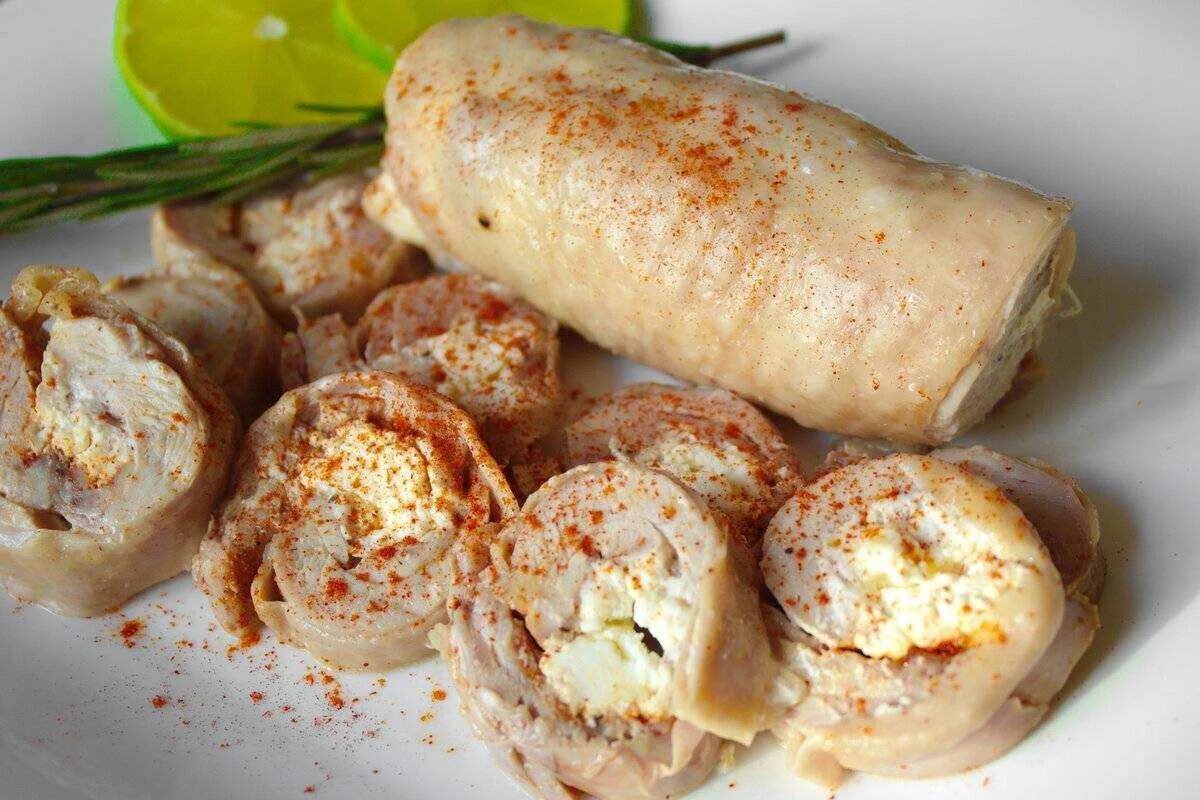 Рецепт рулета с грудки