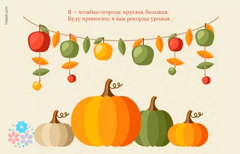 Тыквы задания