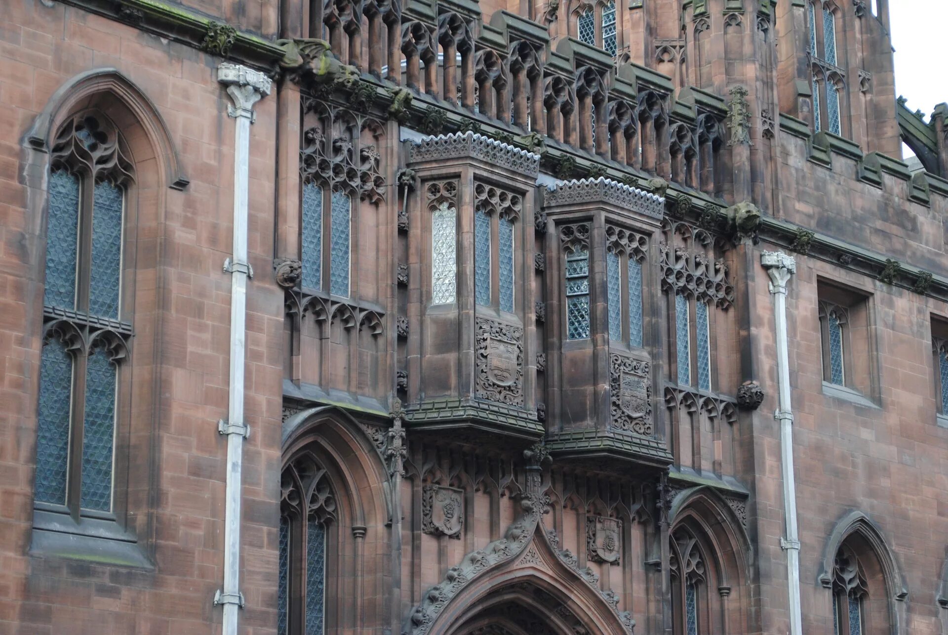 A very old building