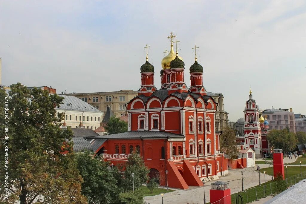 Знаменский монастырь Москва Варварка.