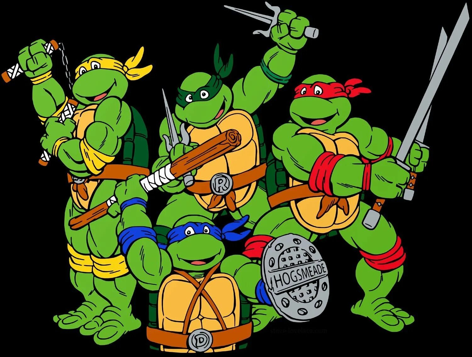 Черепашки-ниндзя 1987-1996. РАФ Черепашки ниндзя 1987. Tmnt 4