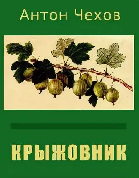 Не купленный а собственный крыжовник. Произведение крыжовник Чехов. Книга Чехова крыжовник.