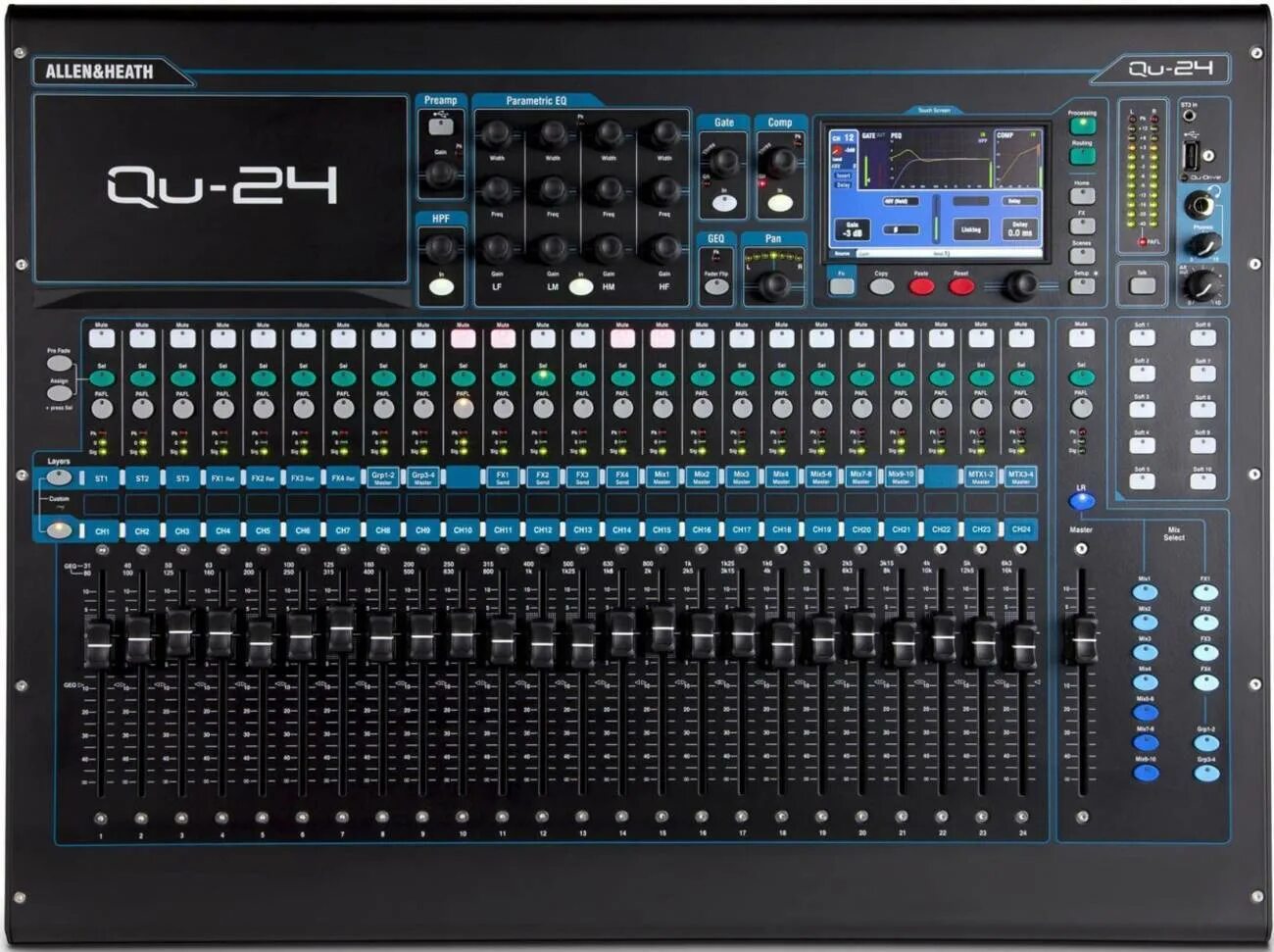 Allen & Heath qu-24. Цифровой микшерный пульт Allen Heath qu-24. Allen&Heath qu-32. Микшер Allen Heath qu-16.