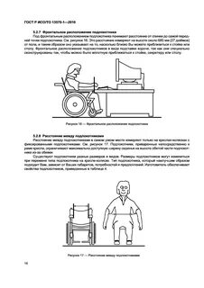 Высота сидения кресла коляски