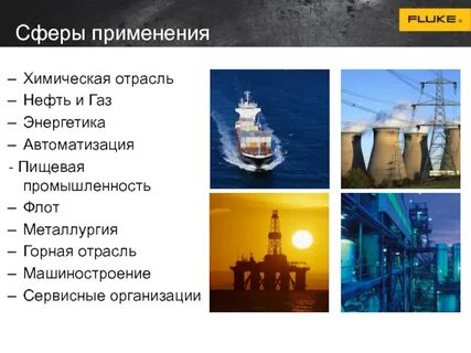 Основные сферы применения