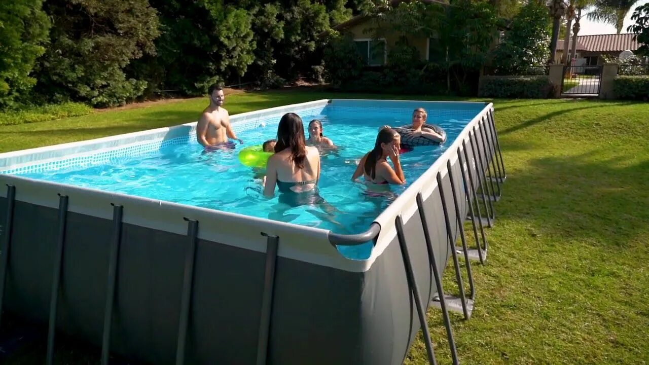 Intex ultra xtr rectangular. Бассейн каркасный 549x274x132 см. Intex Ultra-frame Metal Pool 26356. Бассейн каркасный Ultra XTR frame 549х274х132см. Бассейн каркасный 26356 Intex Ultra. Бассейн Интекс 26364.