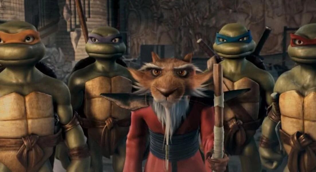 Черепашки ниндзя 1 21. Черепашки ниндзя tmnt 2007.