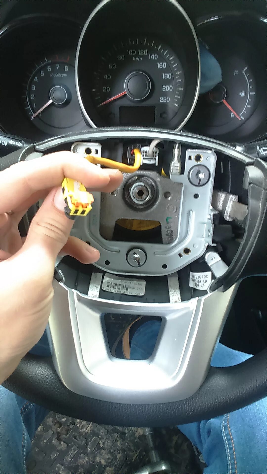 Как снять блокировку руля на киа рио Блокиратор руля. KIA Rio (3G), 1,6 л, 2012 года другое DRIVE2