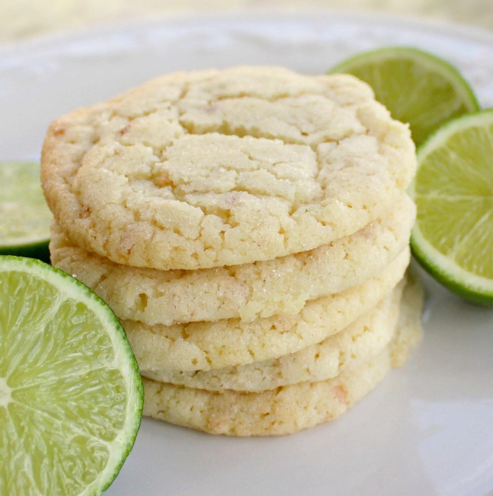 Lime cookie