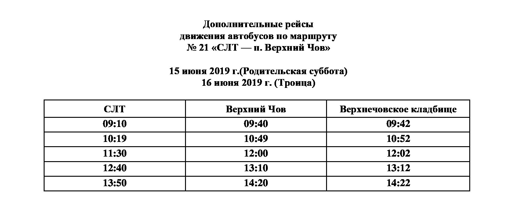 Номера автобусов до кладбища