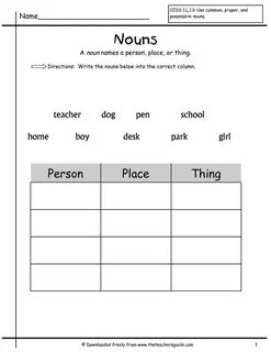 Noun thing