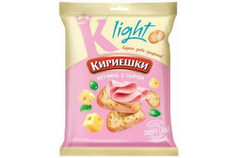 Сухарики с ветчиной