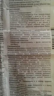 Таблетки цифран ст 500 инструкция
