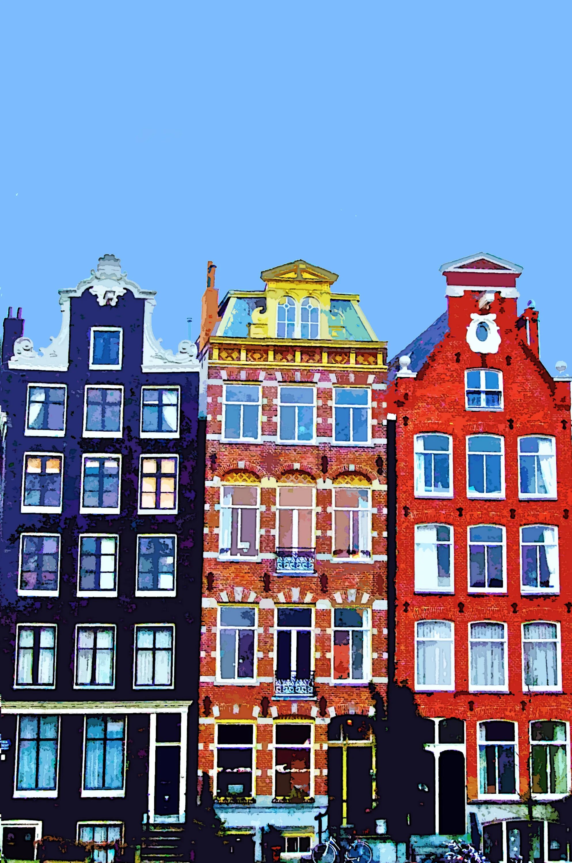 Голландская дом 3. Голландские домики. Амстердам домики. Разноцветные домики. Домики в Голландии.