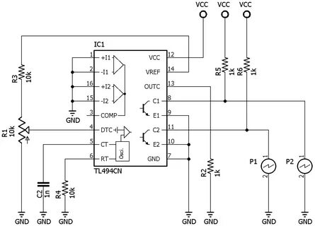 Electgpl Electrónica: Prueba de funcionamiento del TL494.