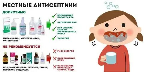 Лечение стоматита у детей препараты