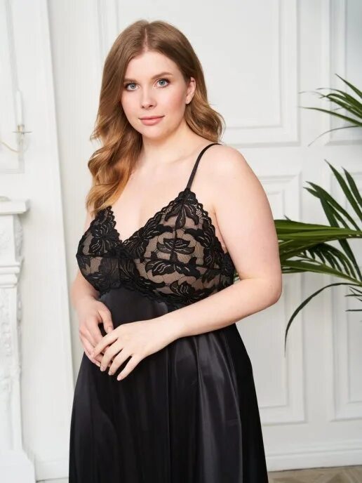 Сорочка 7641 belweiss. Сорочка шелковая большие размеры. Красивая ночная рубашка женская. Пеньюар женский для полных. Авалс сорочка 54.