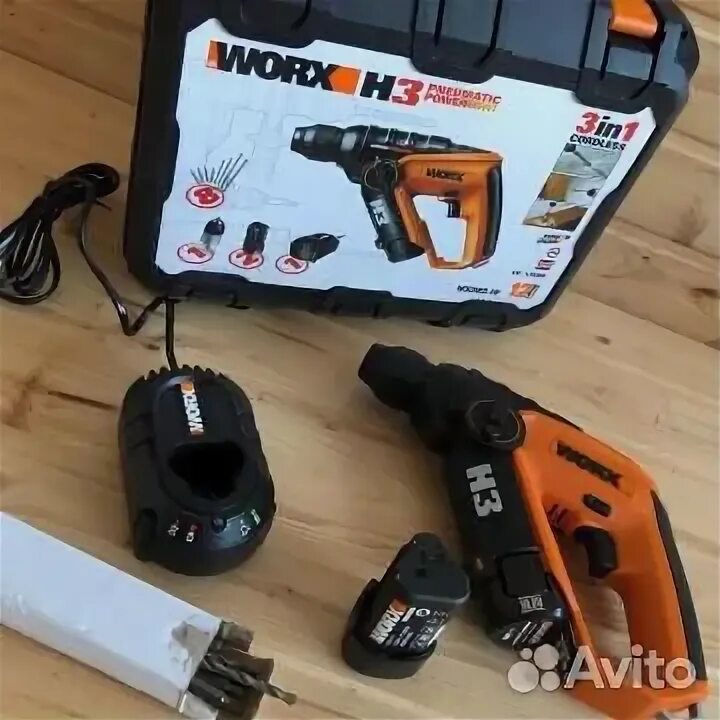 Аккумуляторный 3в1. Worx wx 382. worx h3 аккумуляторный инструмент. перфоратор аккумуляторный worx wx382 li-ion 12 в.