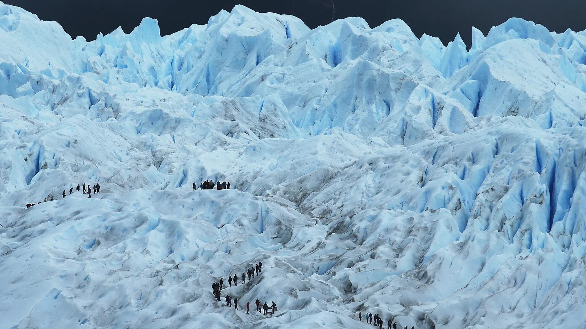 Ice fields