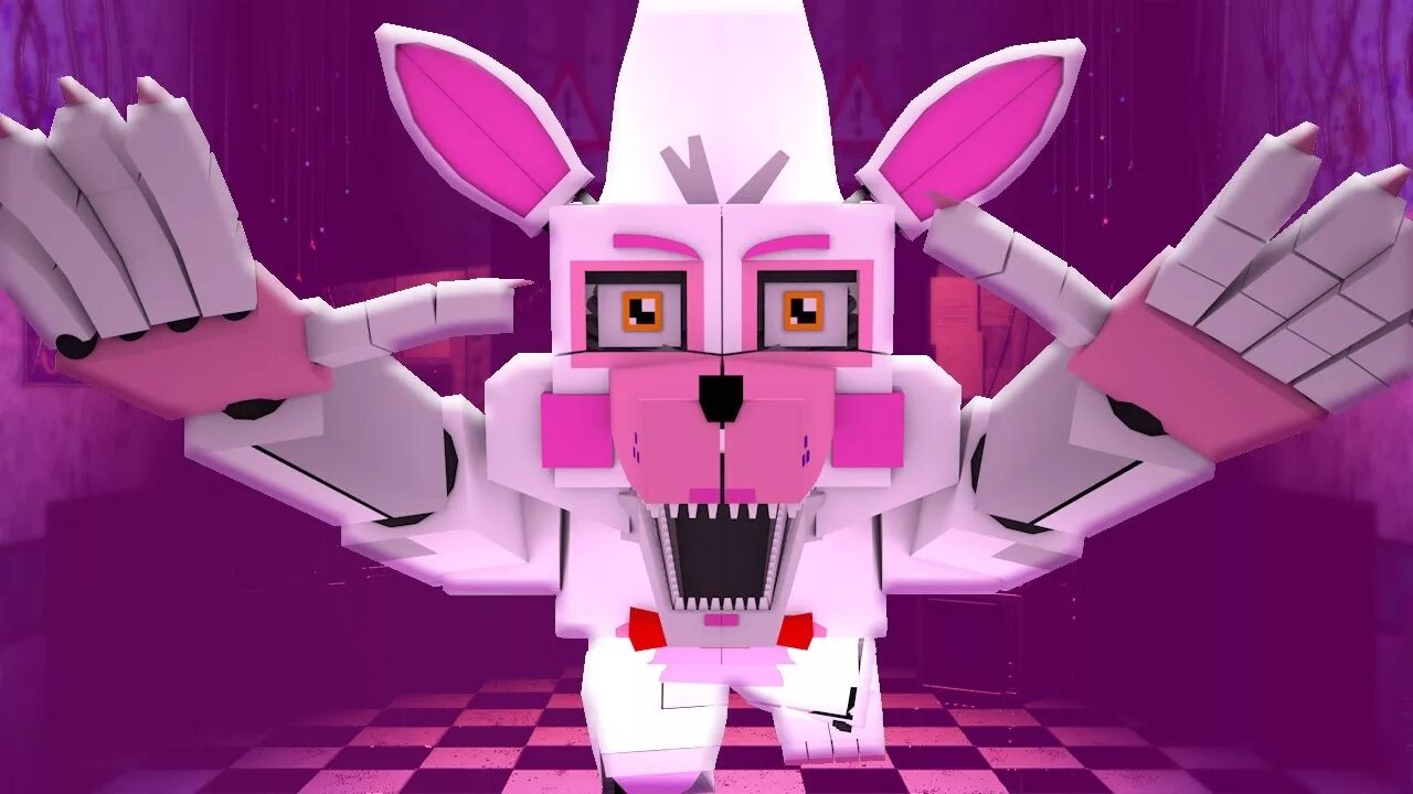 Фантайм Фокси майнкрафт. Funtime Foxy Minecraft FNAF. Скин фантайм Фокси. Фантайм ютуберы