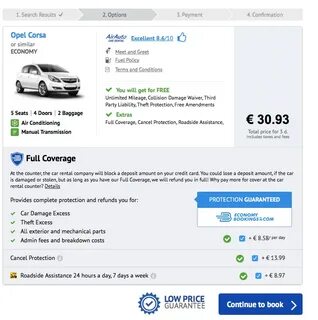 Booking car