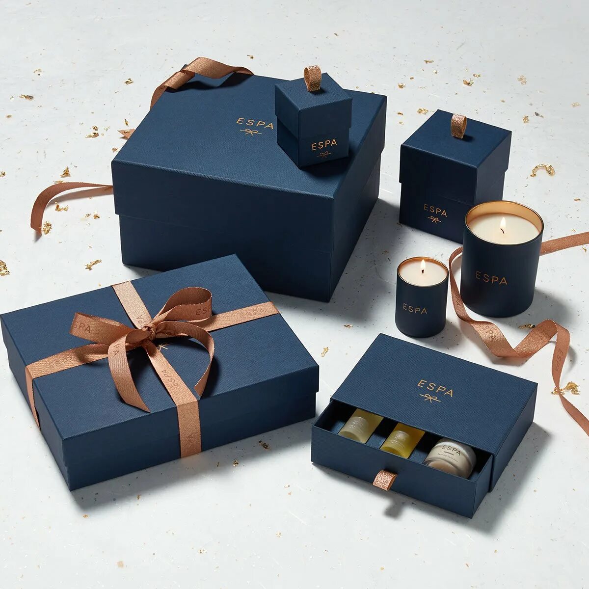 Presentation boxes. Presentation boxes