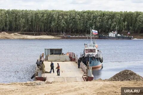 Переправа стрежевой