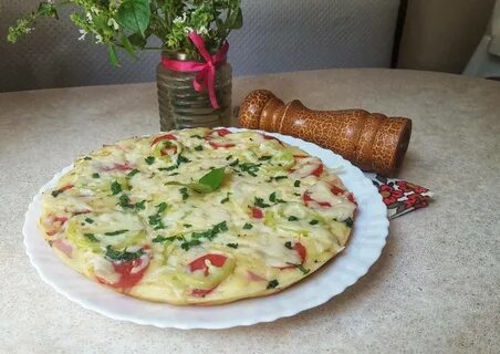Быстрая пицца без майонеза и сметаны