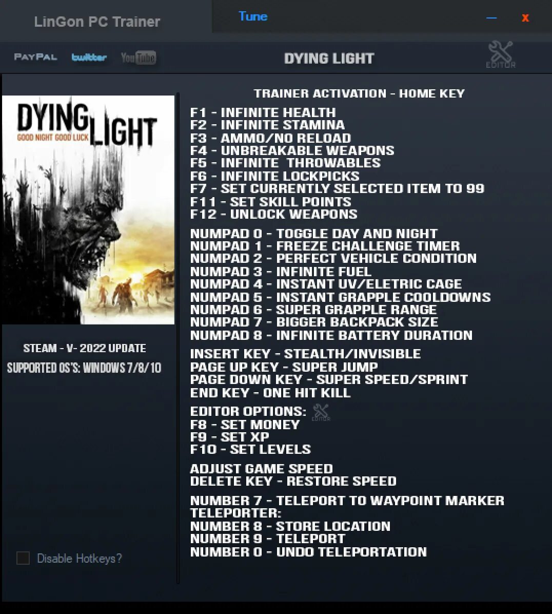 Dying Light трейнер 1.07. Dying Light трейнер. Dying Light 2 трейнер. Dying Light 1 трейнер. Трейнер для дайн лайт 2