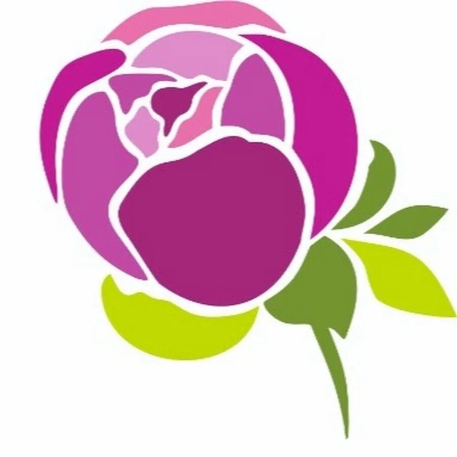 Цветы лого. Пион Кьюти. Цветочная эмблема. Стилизованный пион. Логотип цветочек.