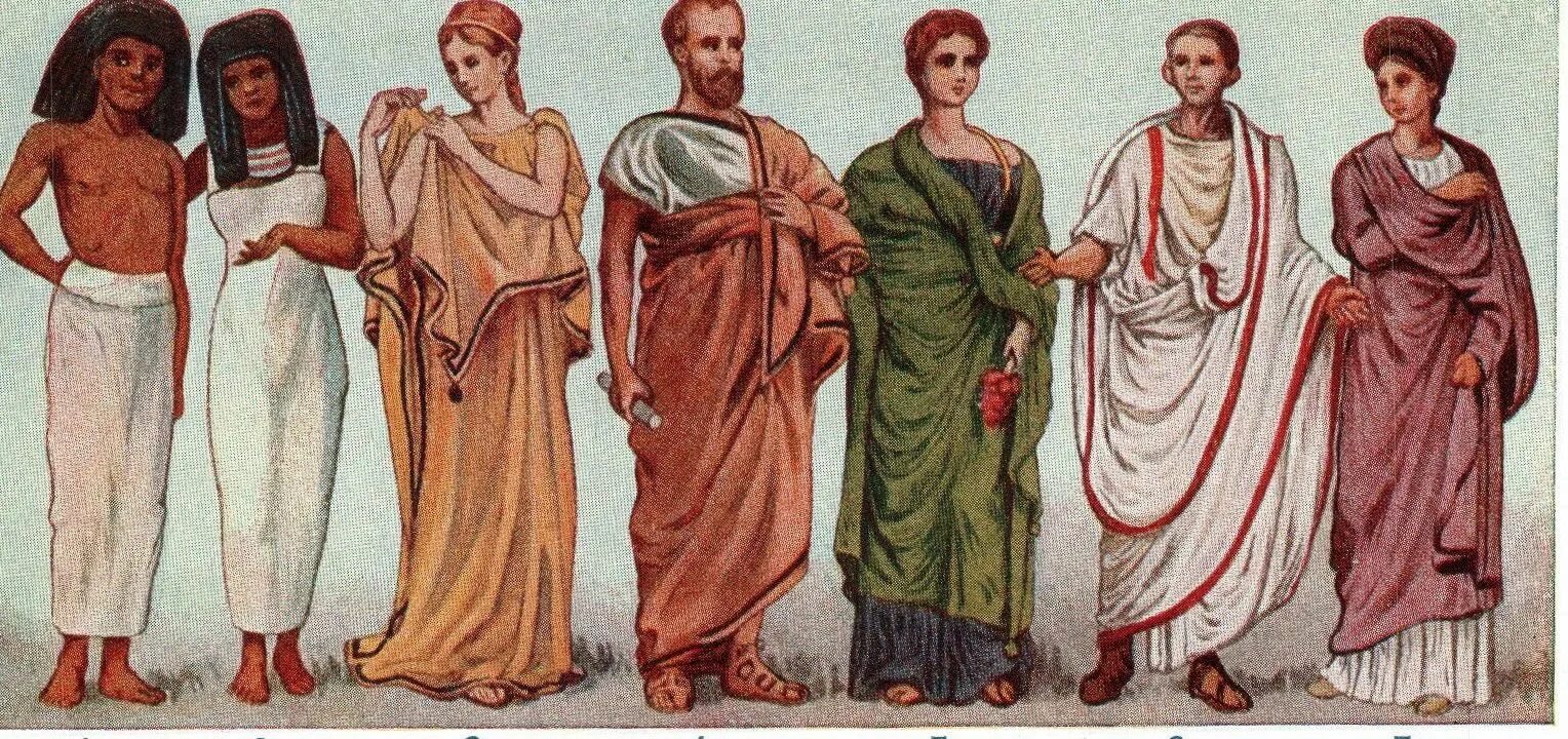 Какая была первая одежда. Химатион одежда древней Греции. Туника тога Хитон древний Рим. Греческий Хитон. Мода древнего Рима тога.