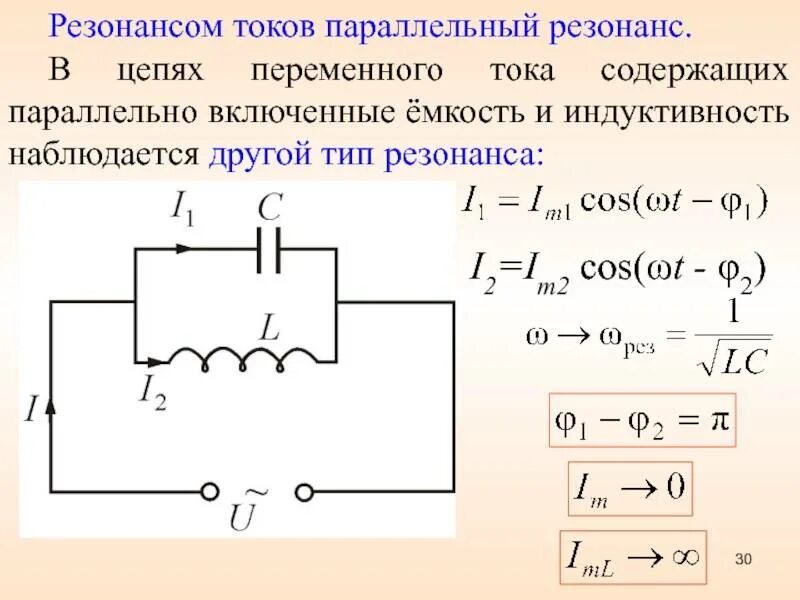 Резонансные цепи переменного тока. Резонанс тока и напряжения в цепи переменного тока. Параллельная RLC цепь. Явление резонанса токов. Параллельная цепь переменного тока резонанс токов. Амперметр с катушкой индуктивности