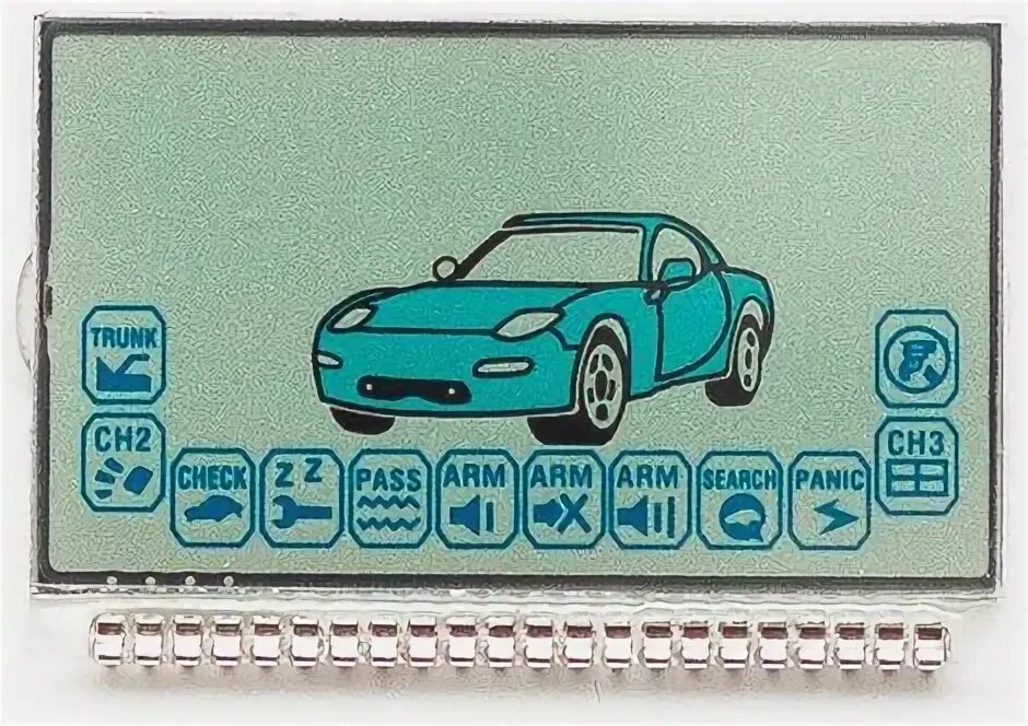 дисплей на брелок шерхан 5