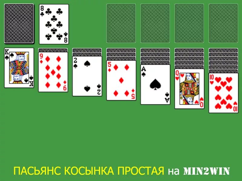 Пасьянсы паноиди играть без регистрации. Карточная игра косынка и паук. Пасьянс косынка. Пасьянс косынка - карты. Кос на карте.