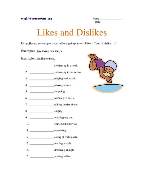 Likes doesn t like wordwall. Like dislike exercises. i like упражнения. like ing упражнения. упражнения like doing.