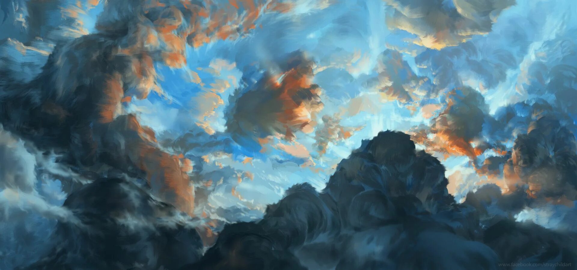 Pin by Riccardo Molaro on Nature Sky painting, Oil painting landscape, Landscape