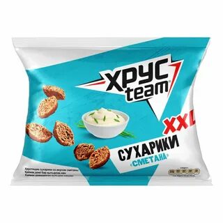Сухарики хрустим сметана