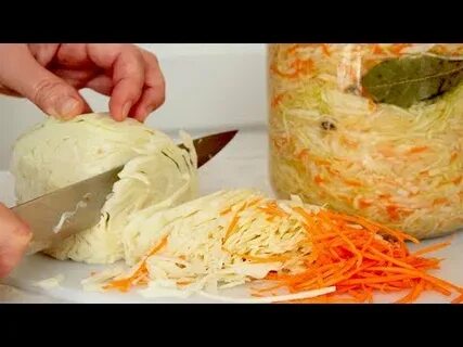 Простой рецепт квашеной капусты с морковью