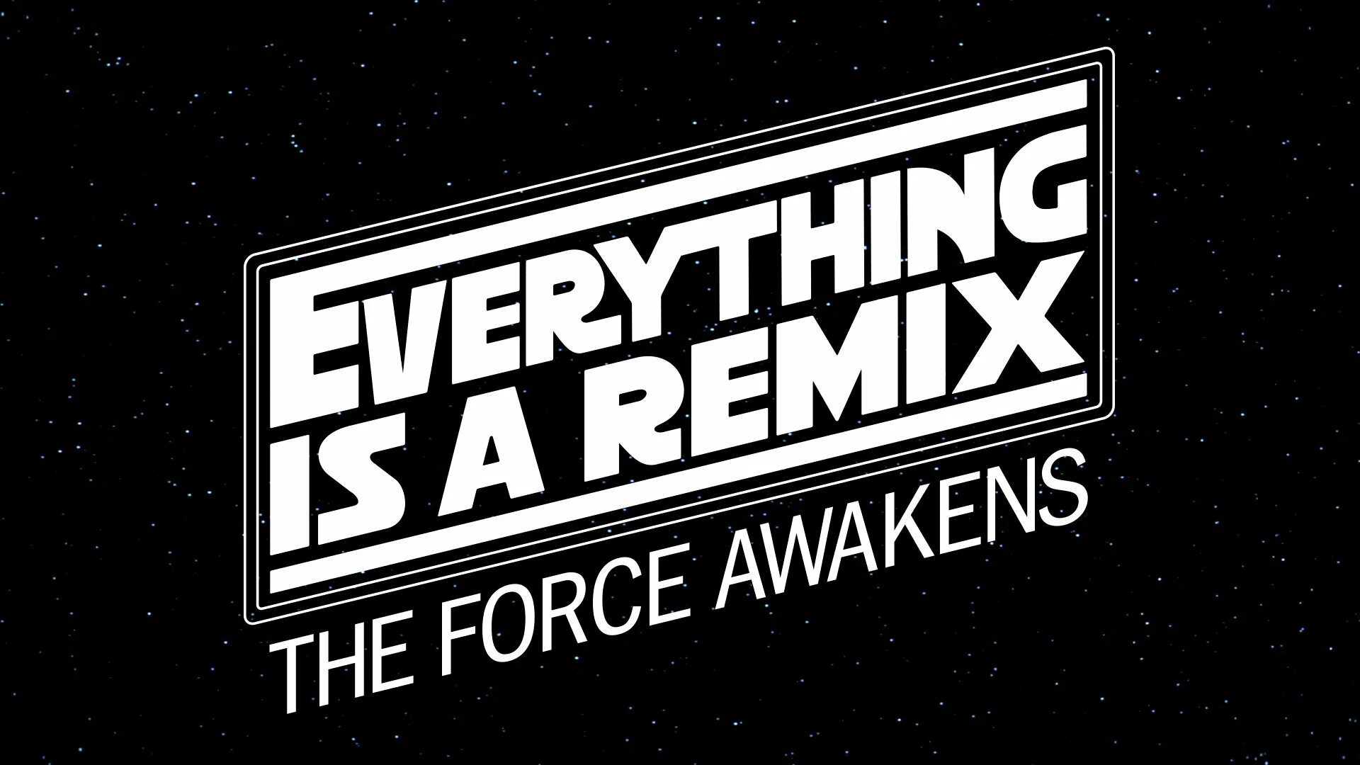 Everything amazing. Everything is a remix.