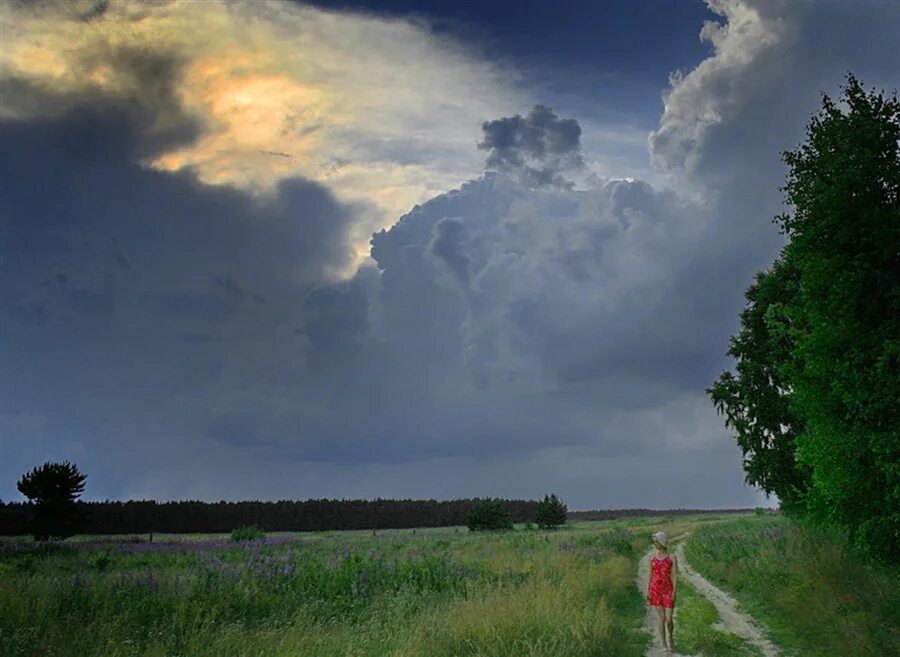 Небо полное грозою. Пейзаж перед грозой. Лето гроза. Пейзаж гроза. Летнее небо перед грозой.