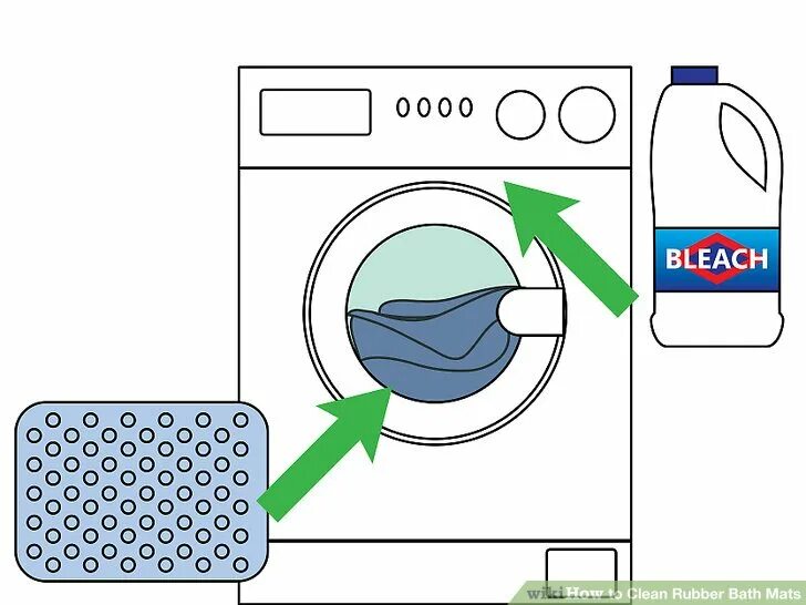 Коврики для ванной можно стирать